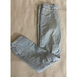 Refuge Women’s Light Blue Ripped Jeans 3 Button Front Closure  Size 10